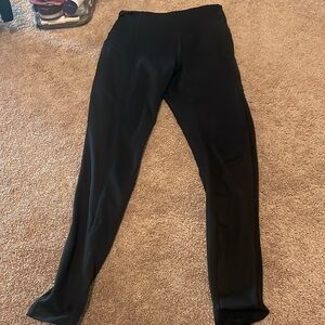 Full length Black leggings with pockets size Xs